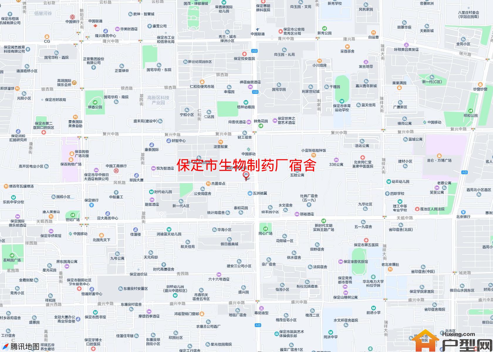 生物制药厂宿舍小区 - 户型网