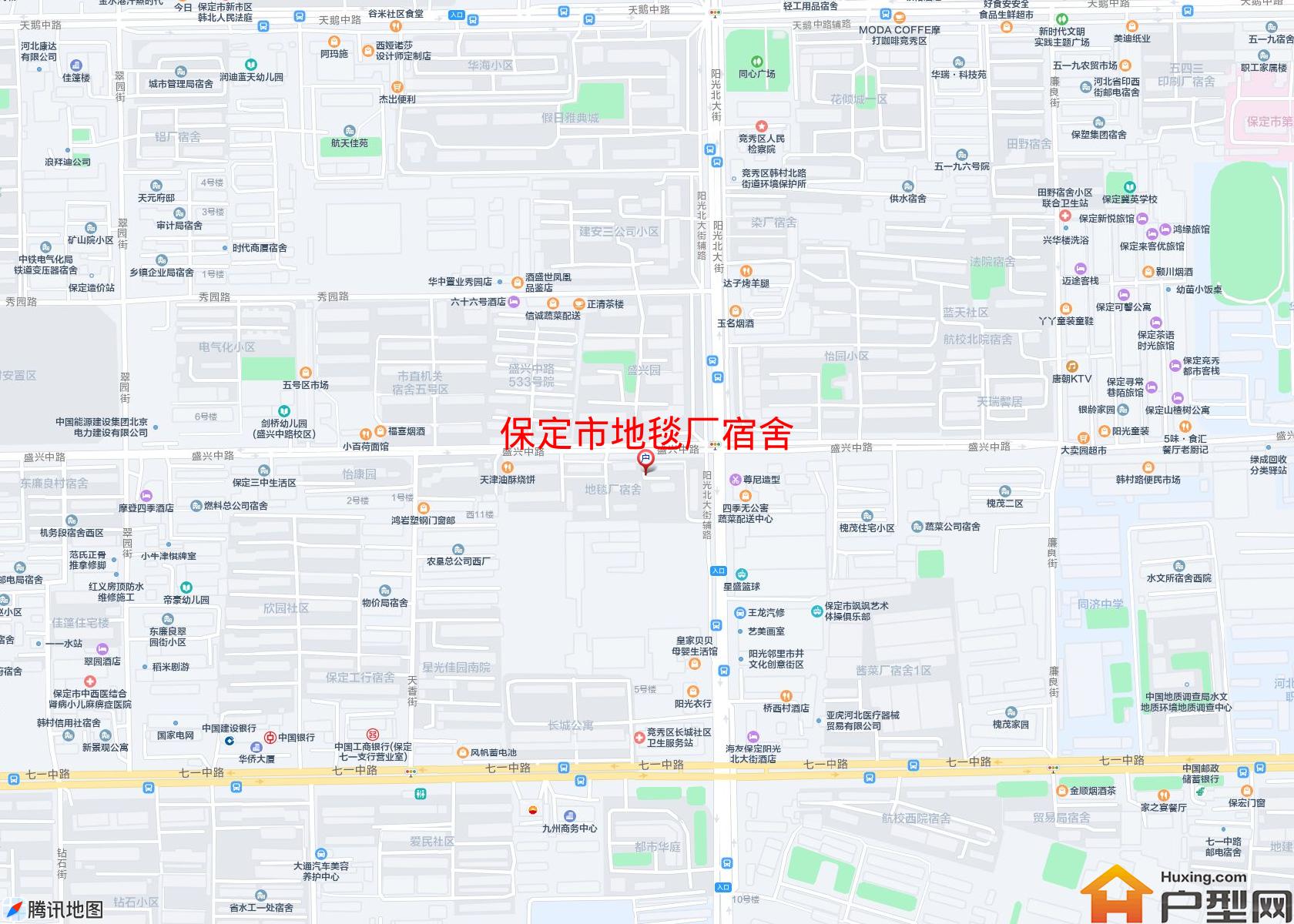 地毯厂宿舍小区 - 户型网