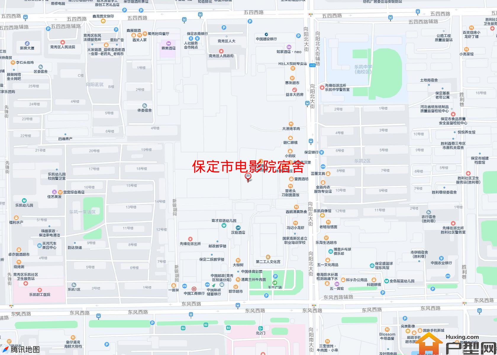 电影院宿舍小区 - 户型网