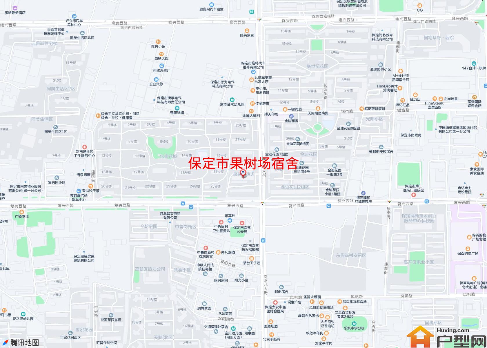 果树场宿舍小区 - 户型网