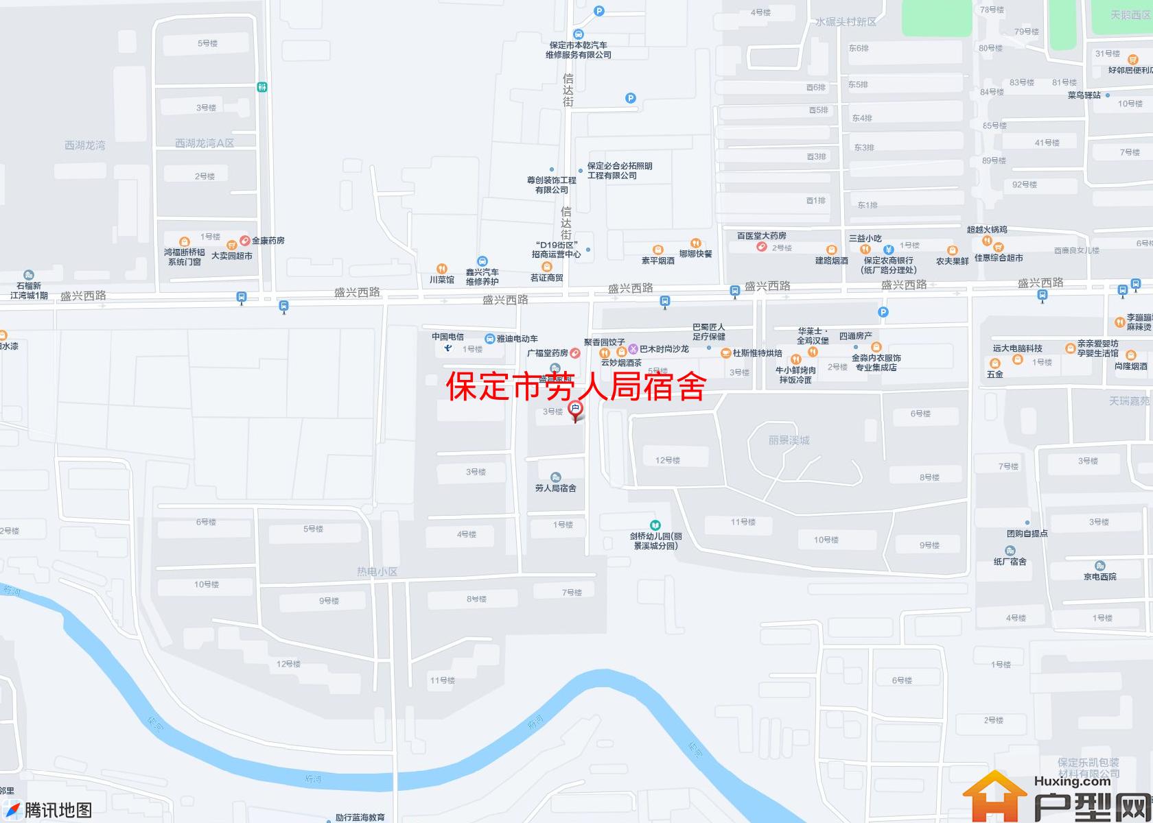 劳人局宿舍小区 - 户型网