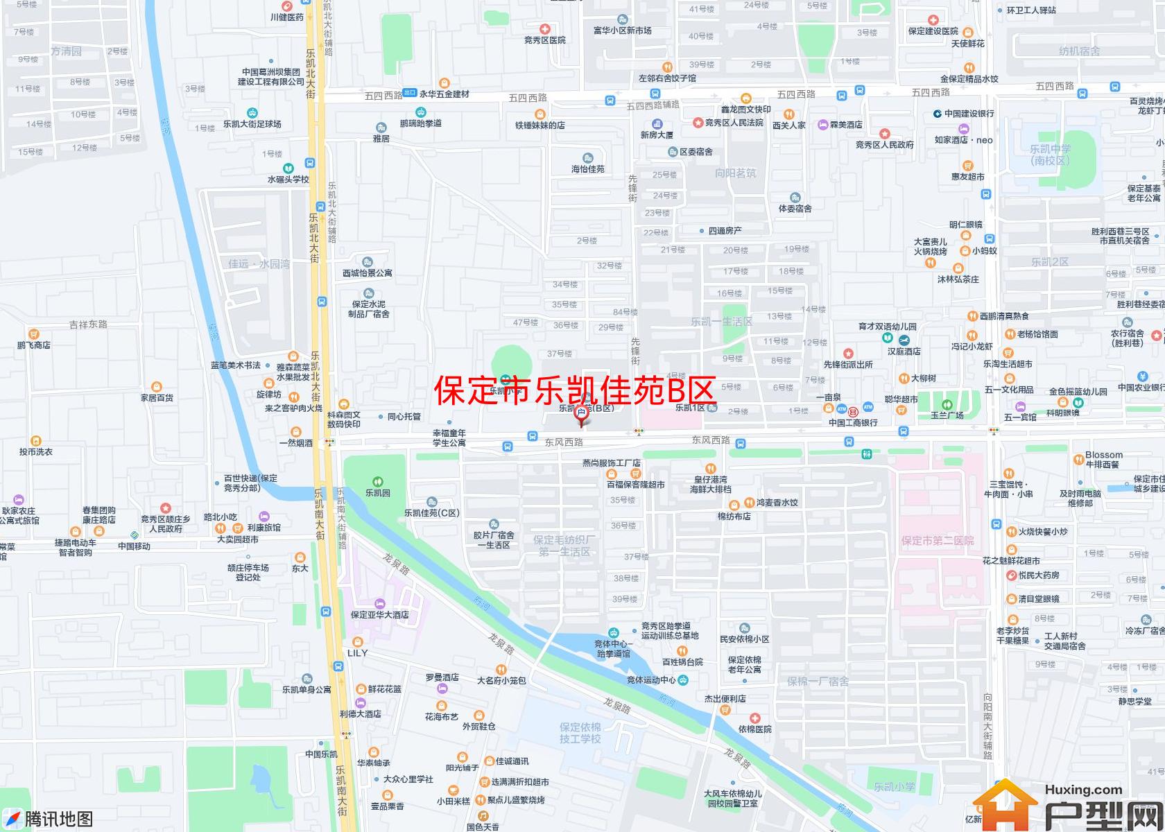 乐凯佳苑B区小区 - 户型网