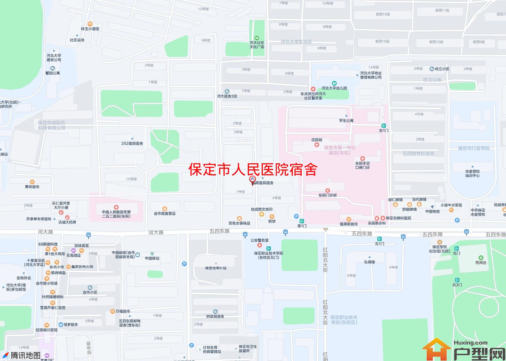 人民医院宿舍小区 - 户型网