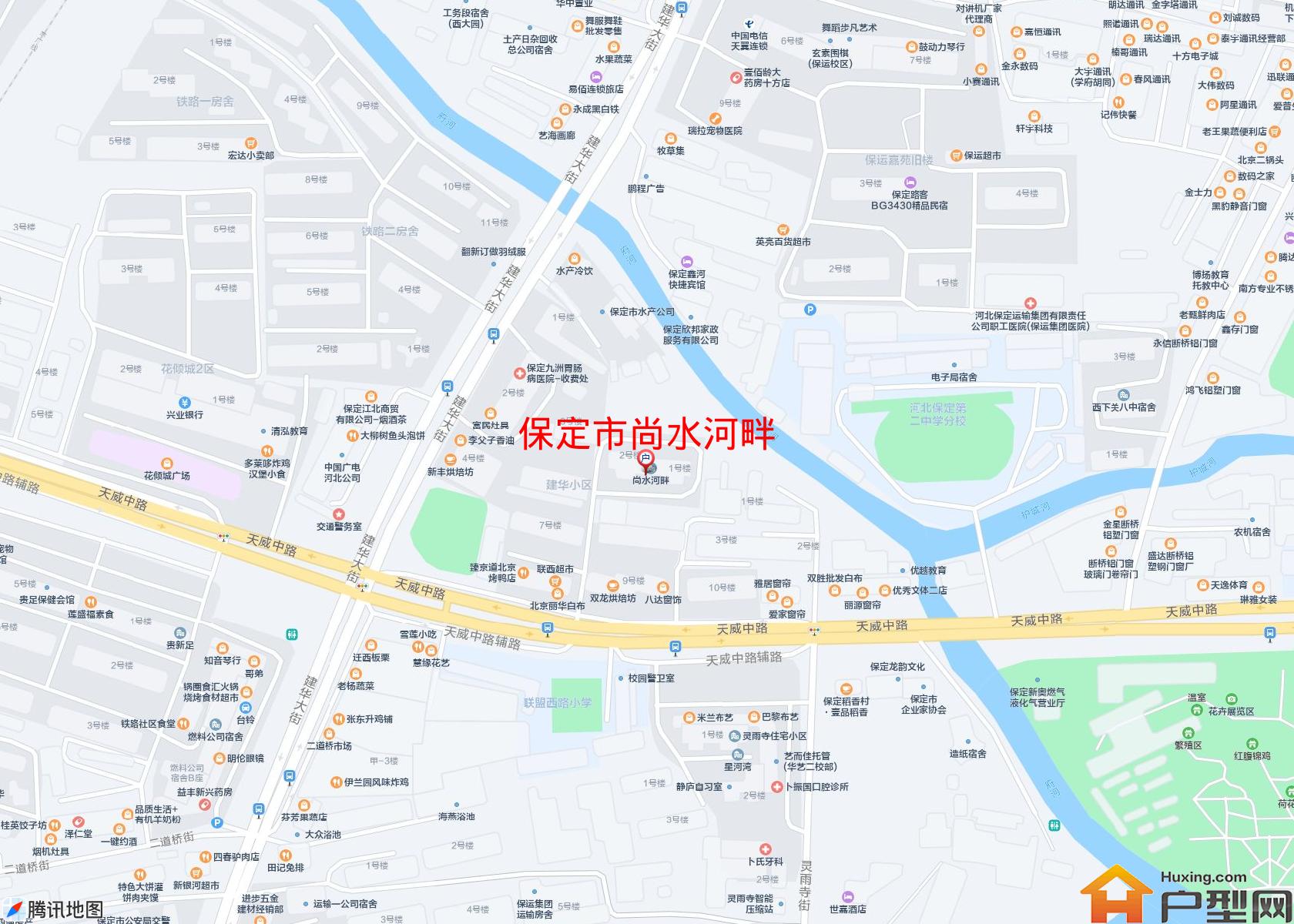 尚水河畔小区 - 户型网