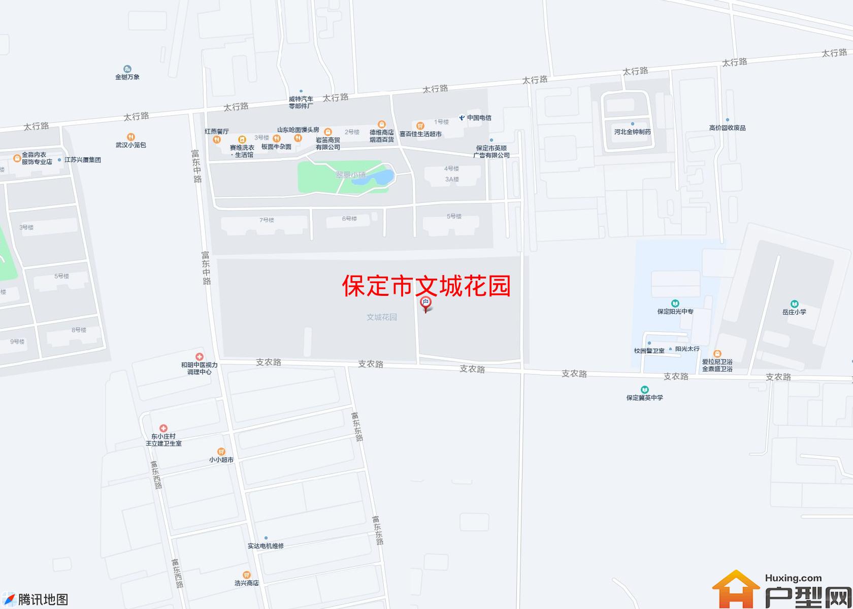 文城花园小区 - 户型网