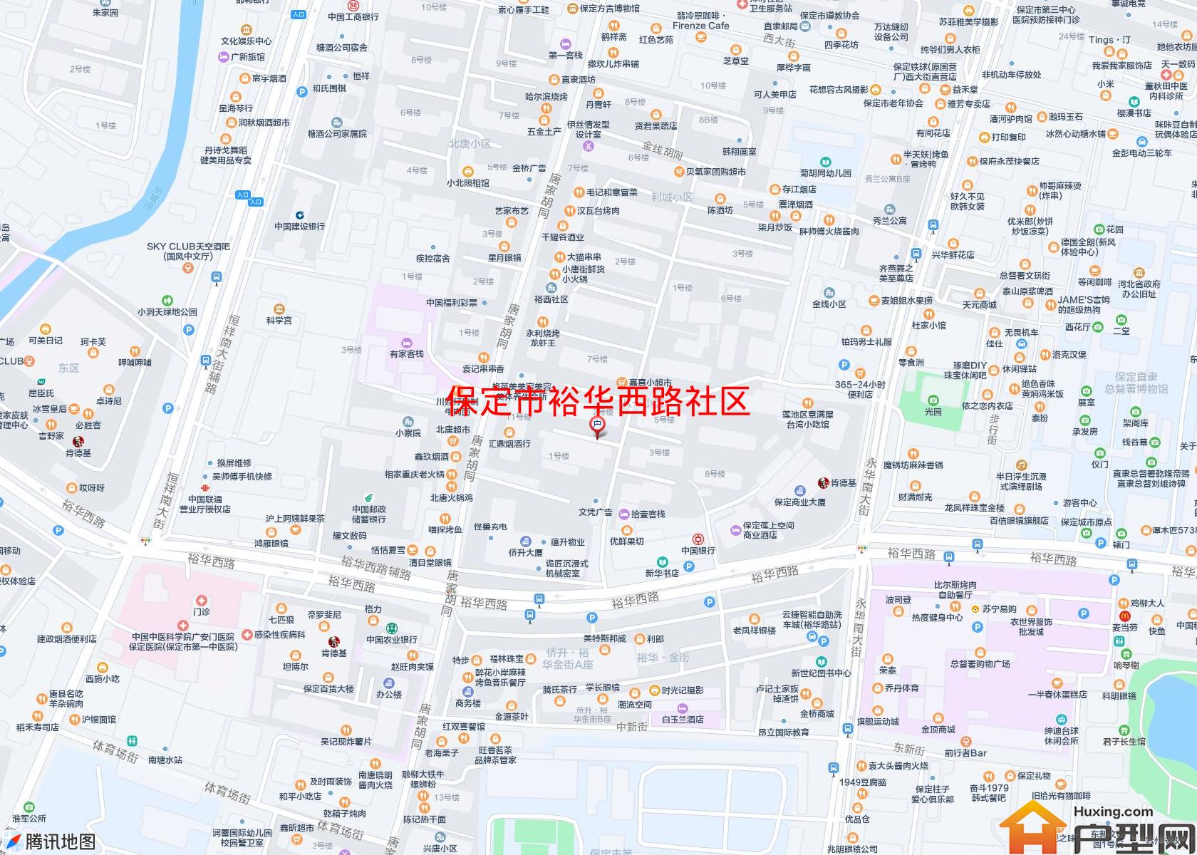 裕华西路社区小区 - 户型网