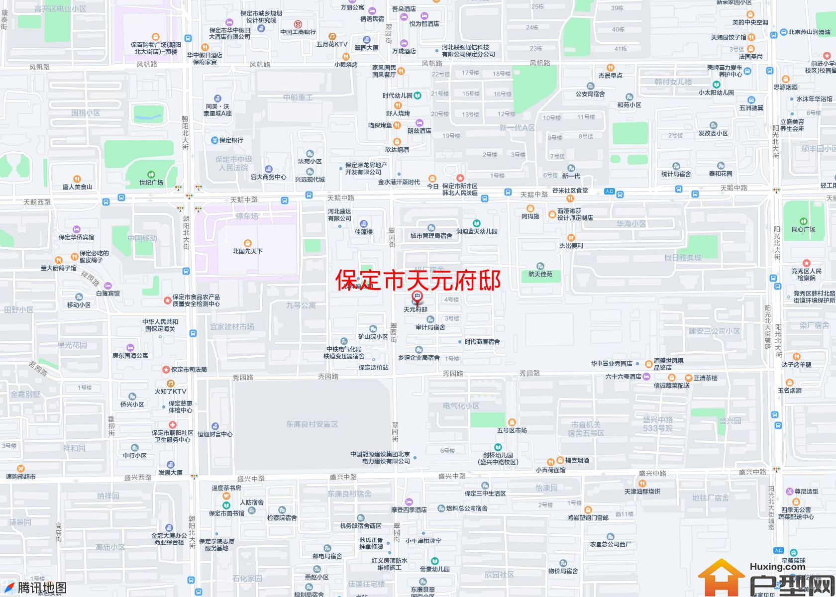 天元府邸小区 - 户型网