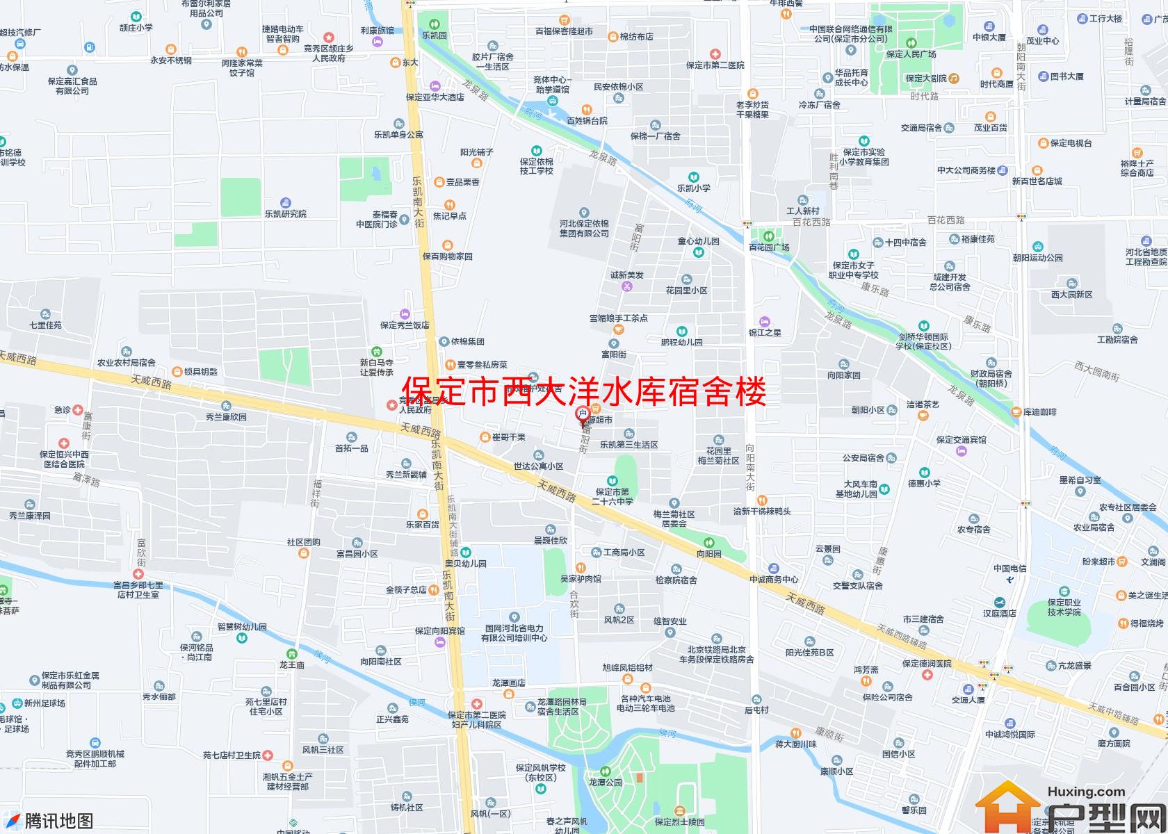 西大洋水库宿舍楼小区 - 户型网