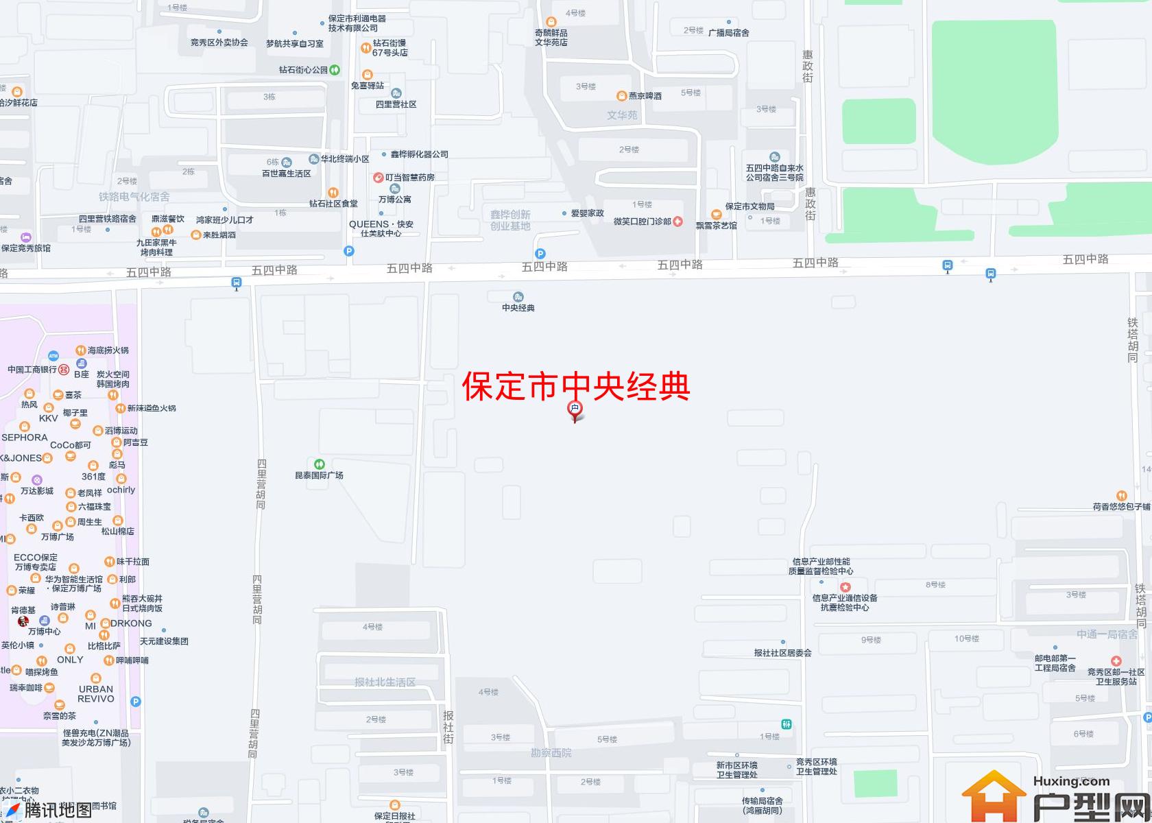 中央经典小区 - 户型网