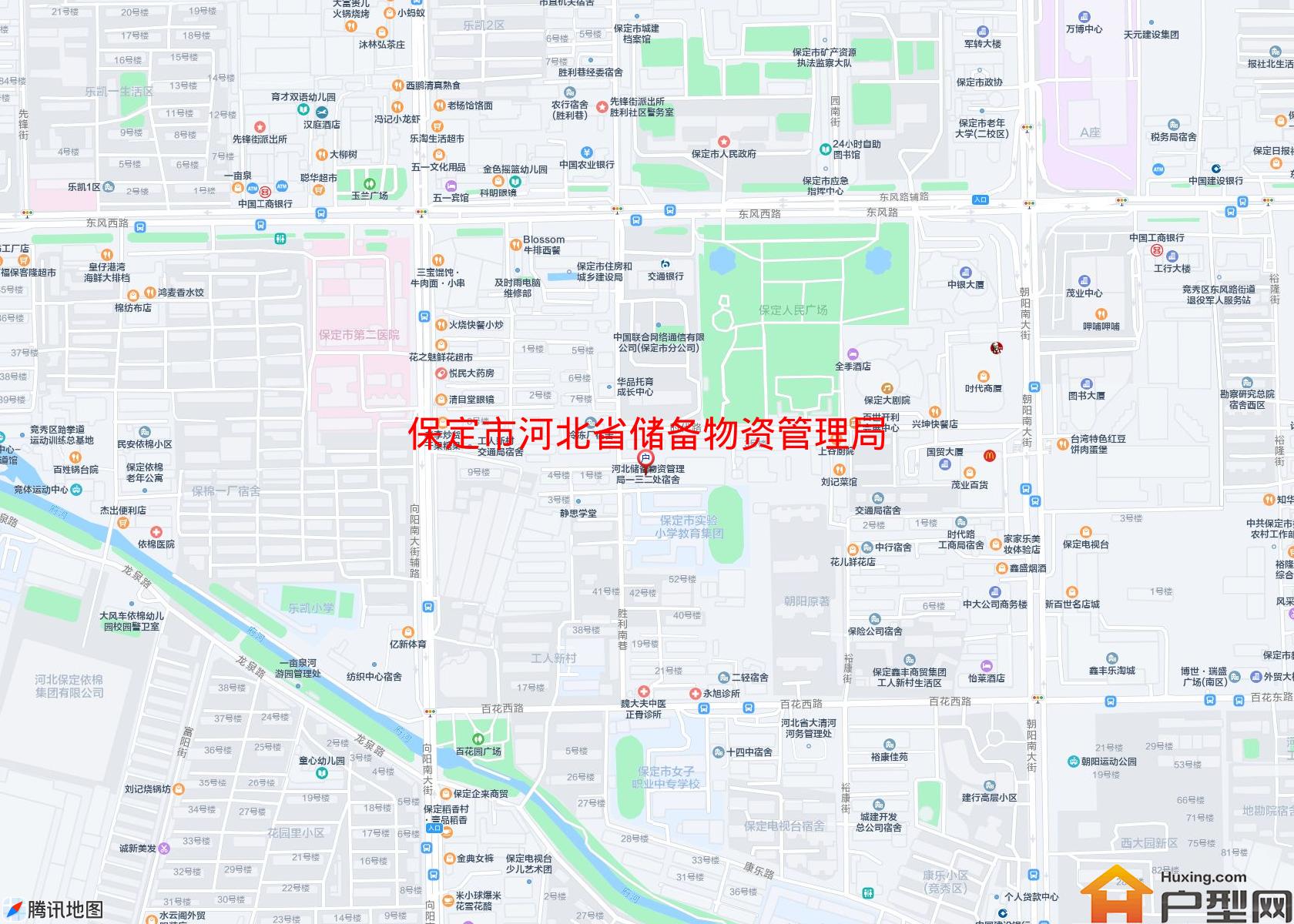 河北省储备物资管理局一三二处宿舍小区 - 户型网