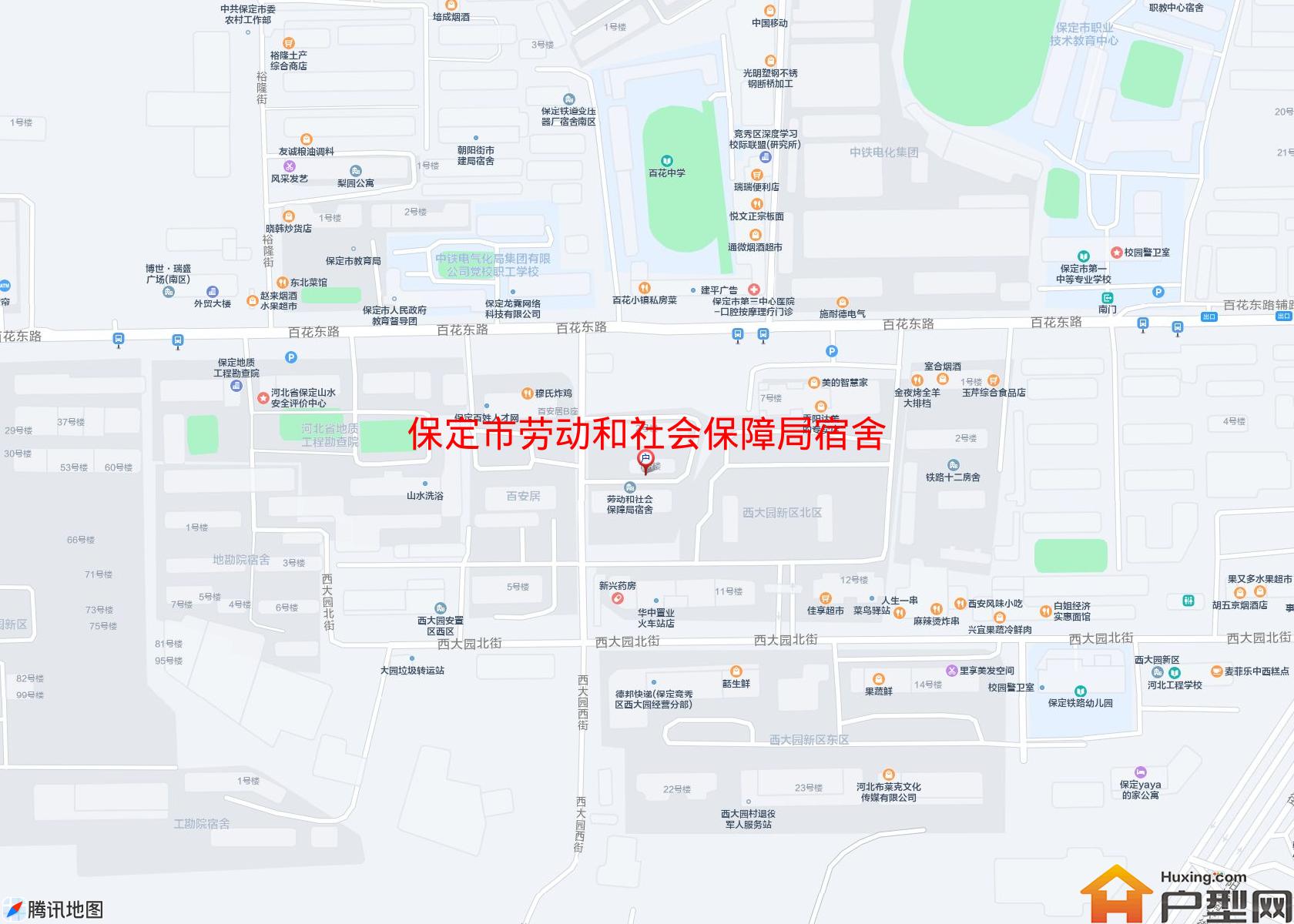 劳动和社会保障局宿舍小区 - 户型网
