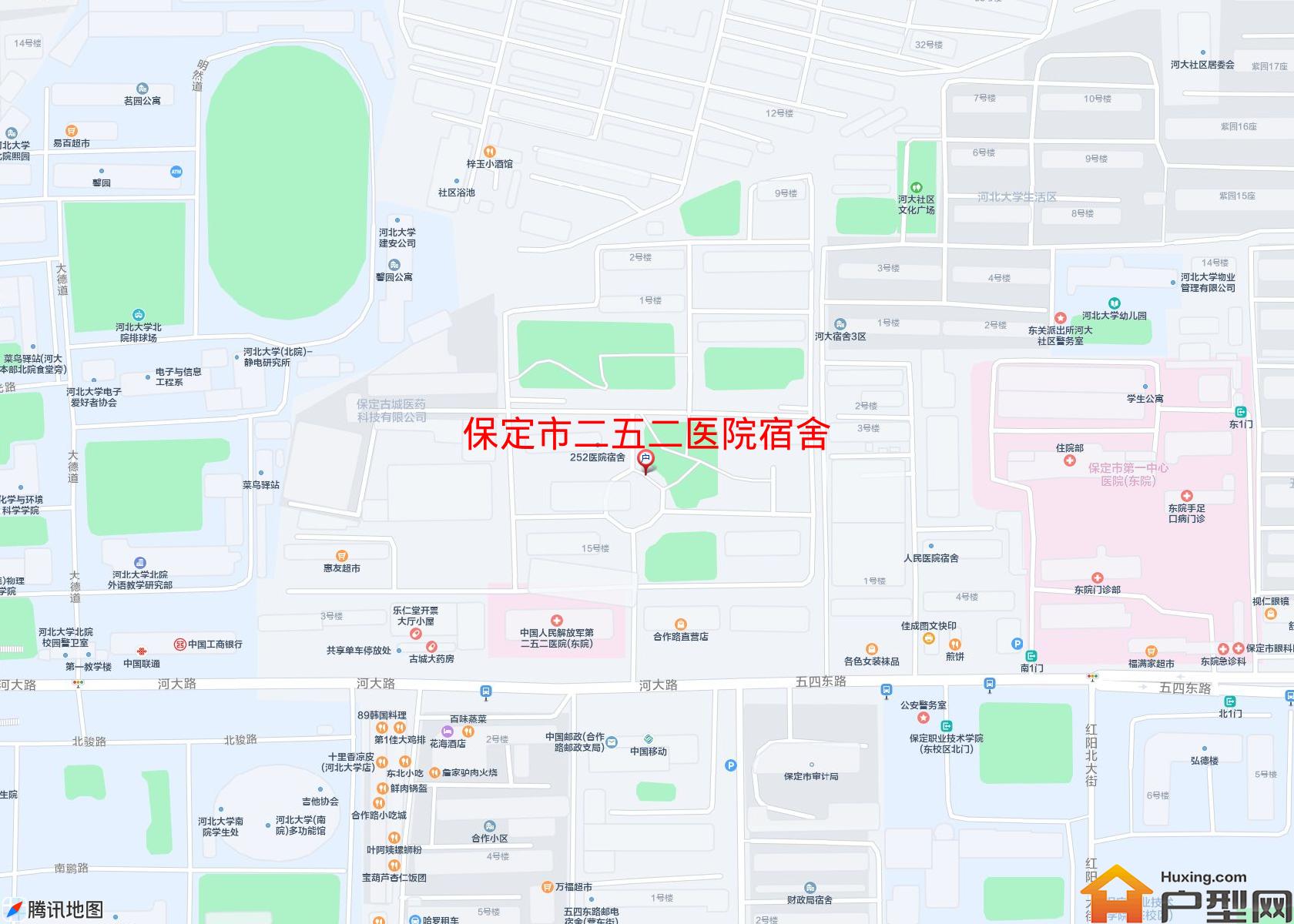 二五二医院宿舍小区 - 户型网
