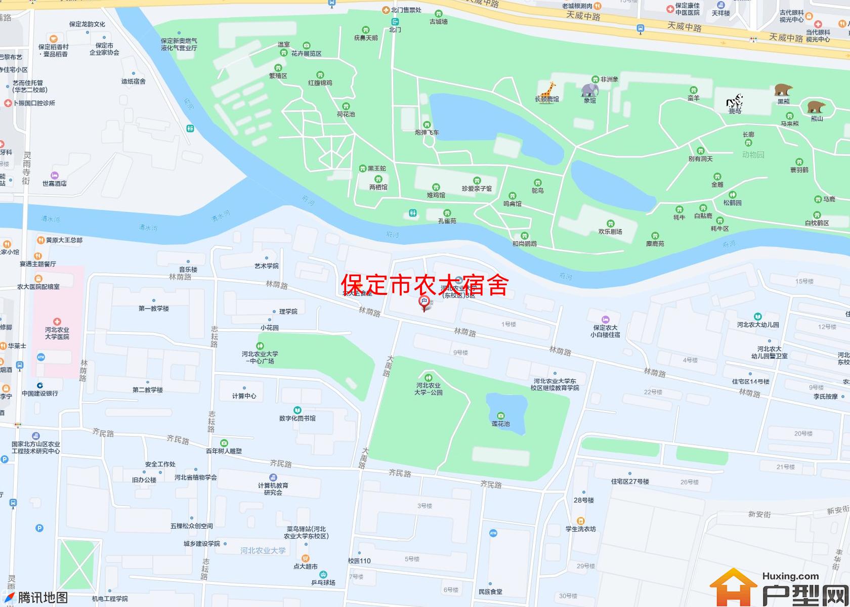 农大宿舍小区 - 户型网