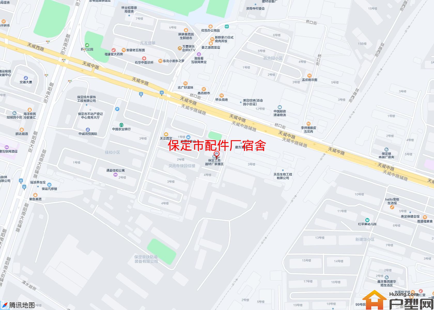 配件厂宿舍小区 - 户型网