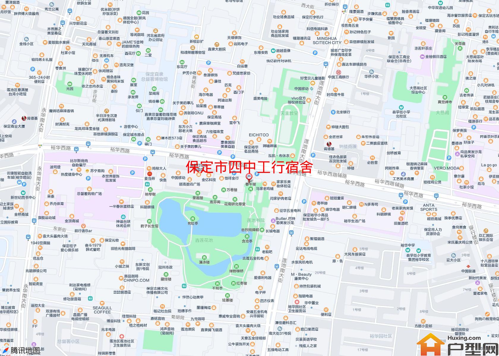 四中工行宿舍小区 - 户型网