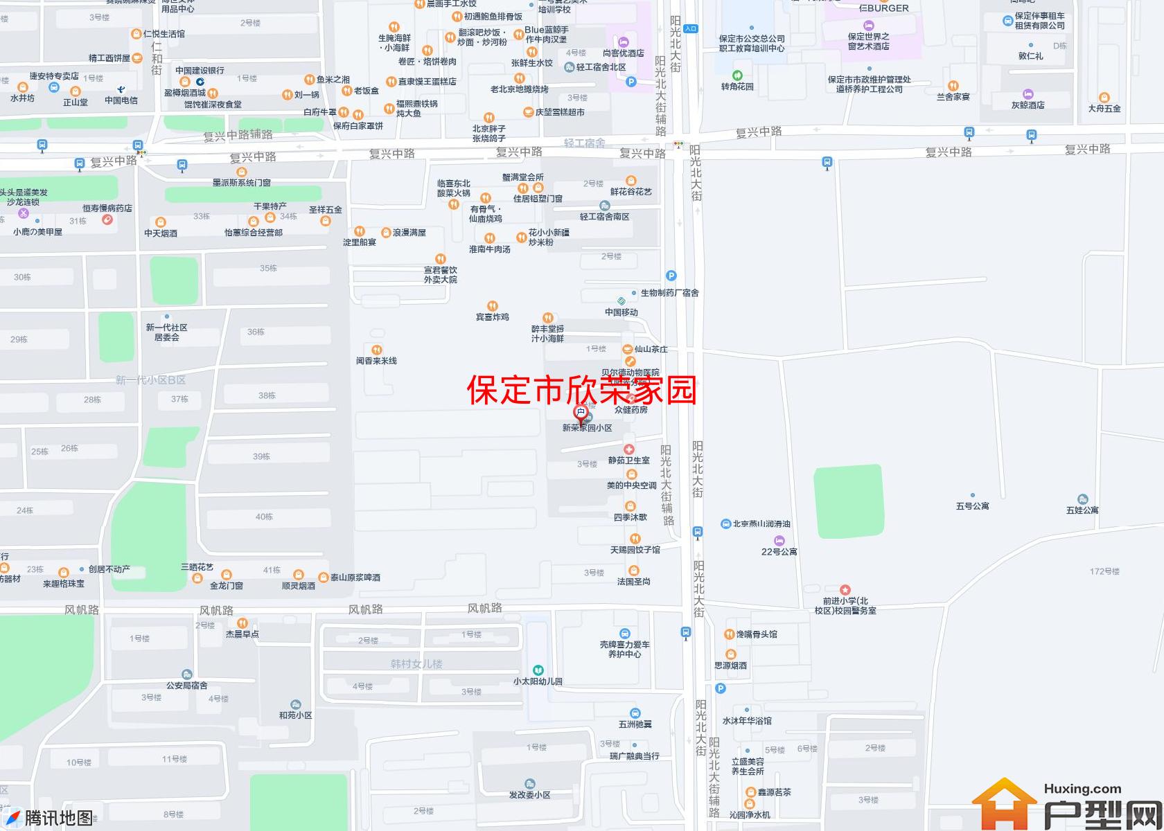欣荣家园小区 - 户型网