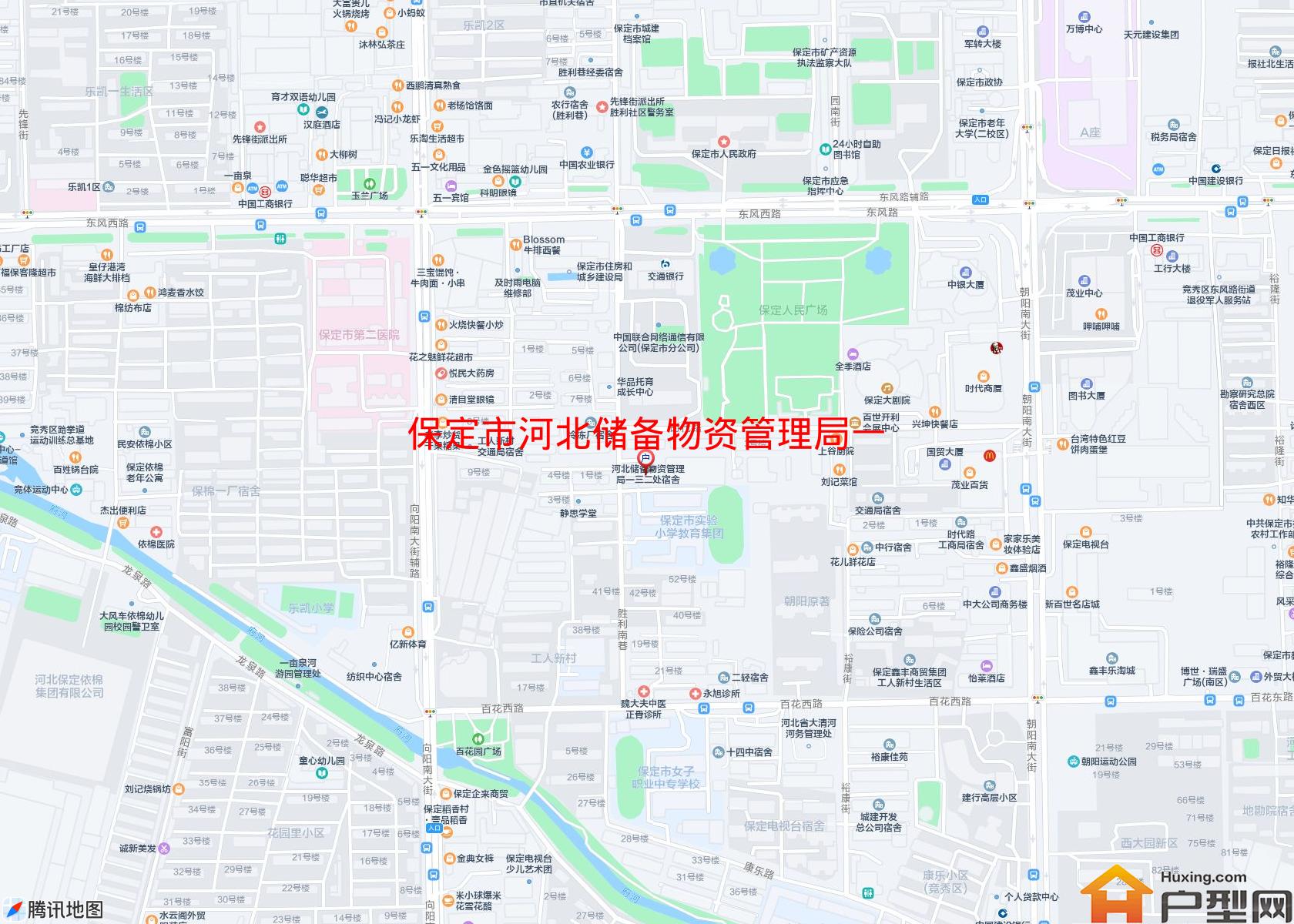 河北储备物资管理局一三二处宿舍小区 - 户型网