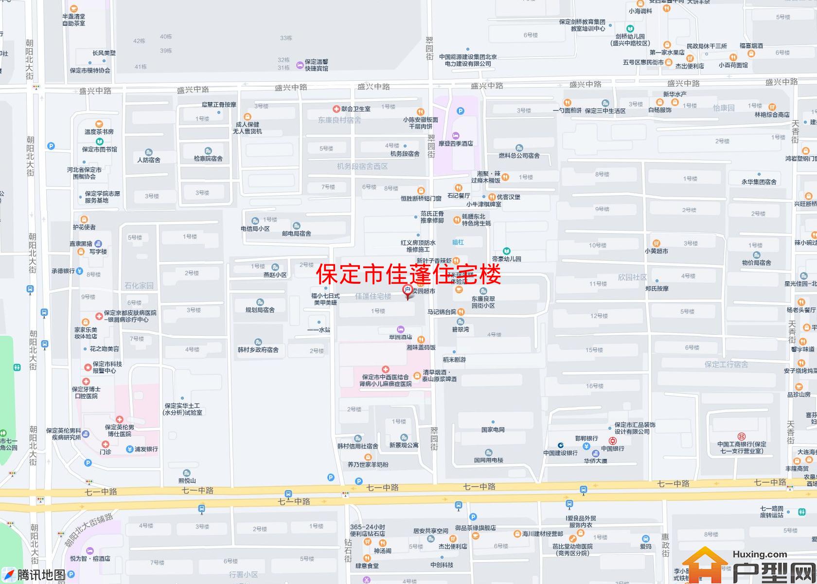 佳蓬住宅楼小区 - 户型网