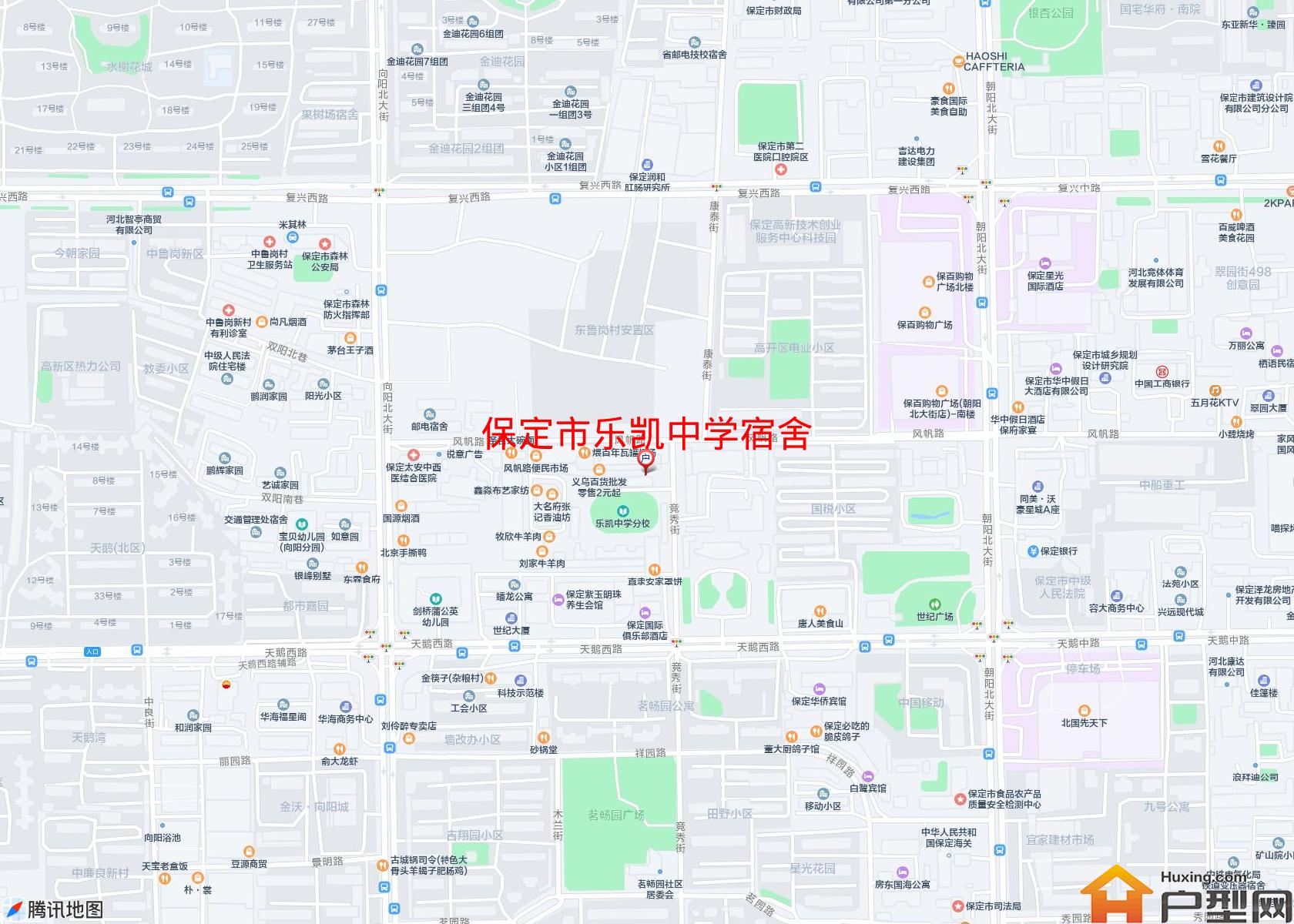 乐凯中学宿舍小区 - 户型网