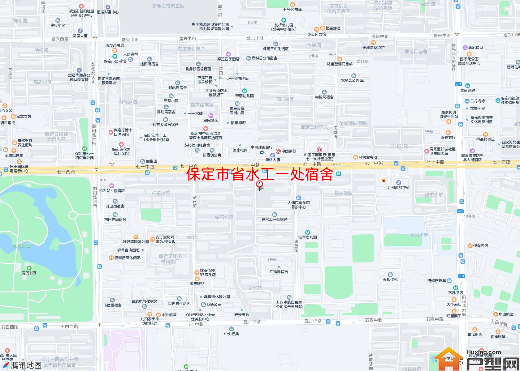 省水工一处宿舍小区 - 户型网