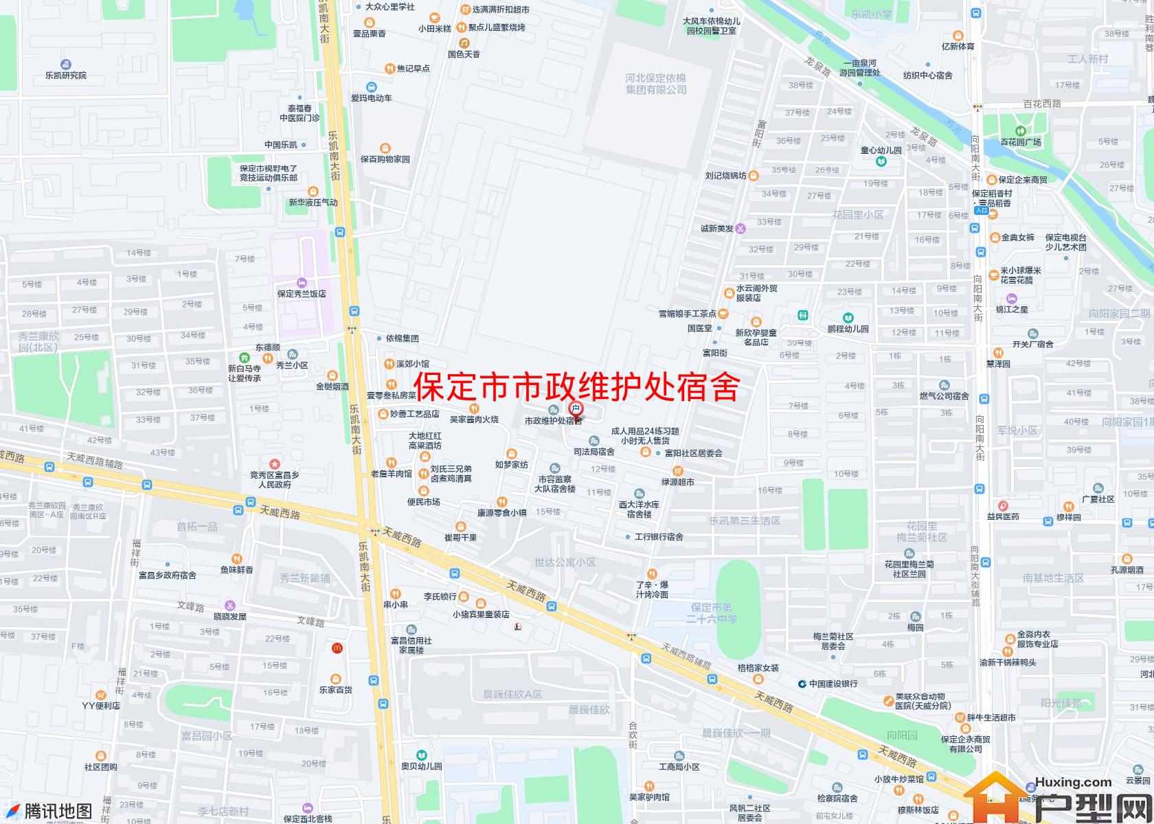 市政维护处宿舍小区 - 户型网