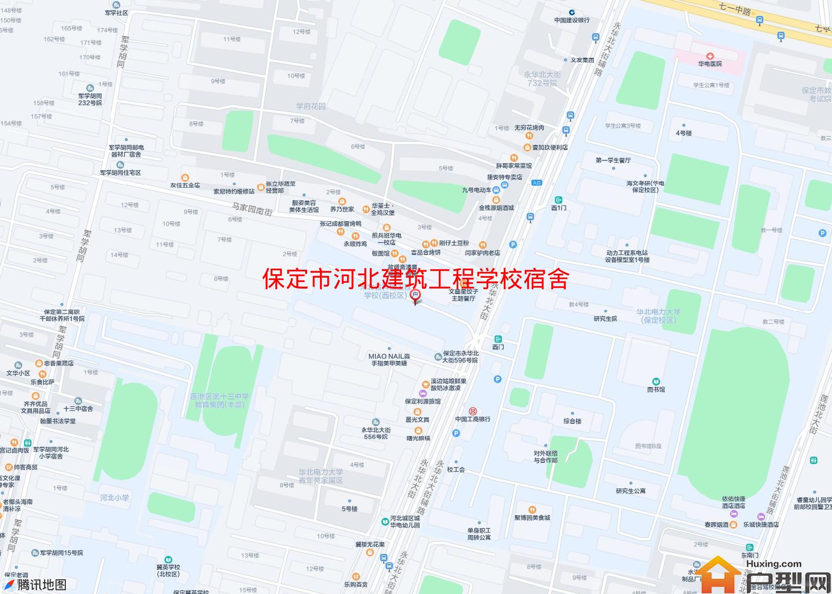 河北建筑工程学校宿舍小区 - 户型网