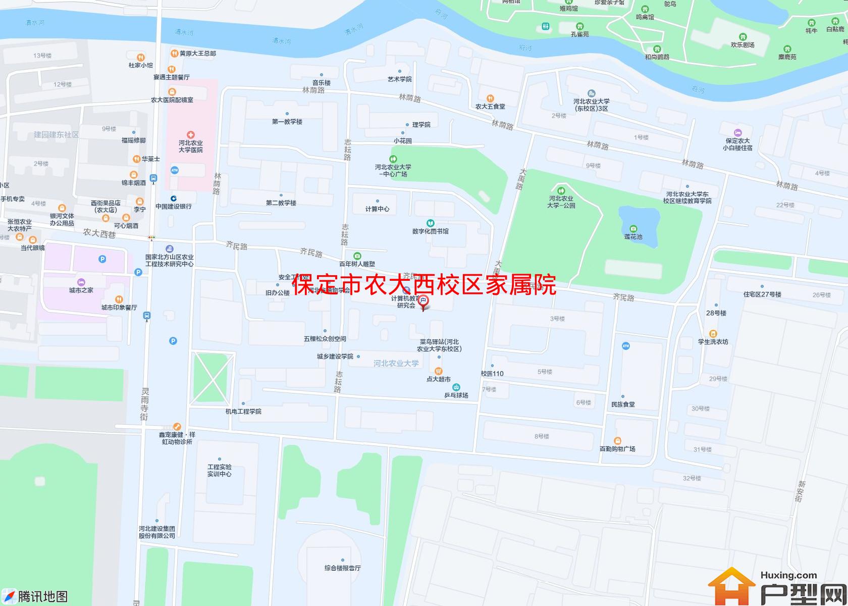 农大西校区家属院小区 - 户型网
