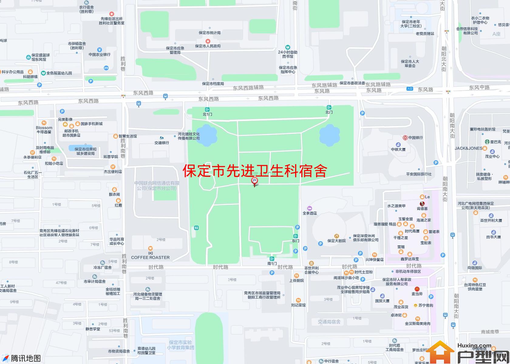 先进卫生科宿舍小区 - 户型网