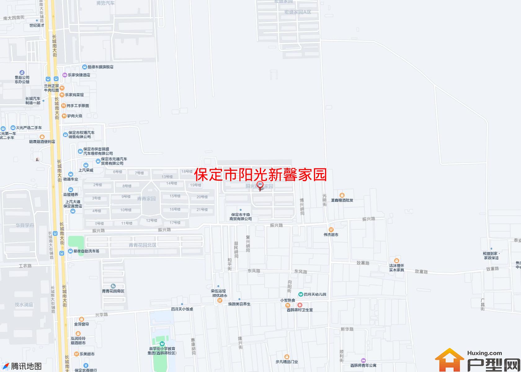 阳光新馨家园小区 - 户型网