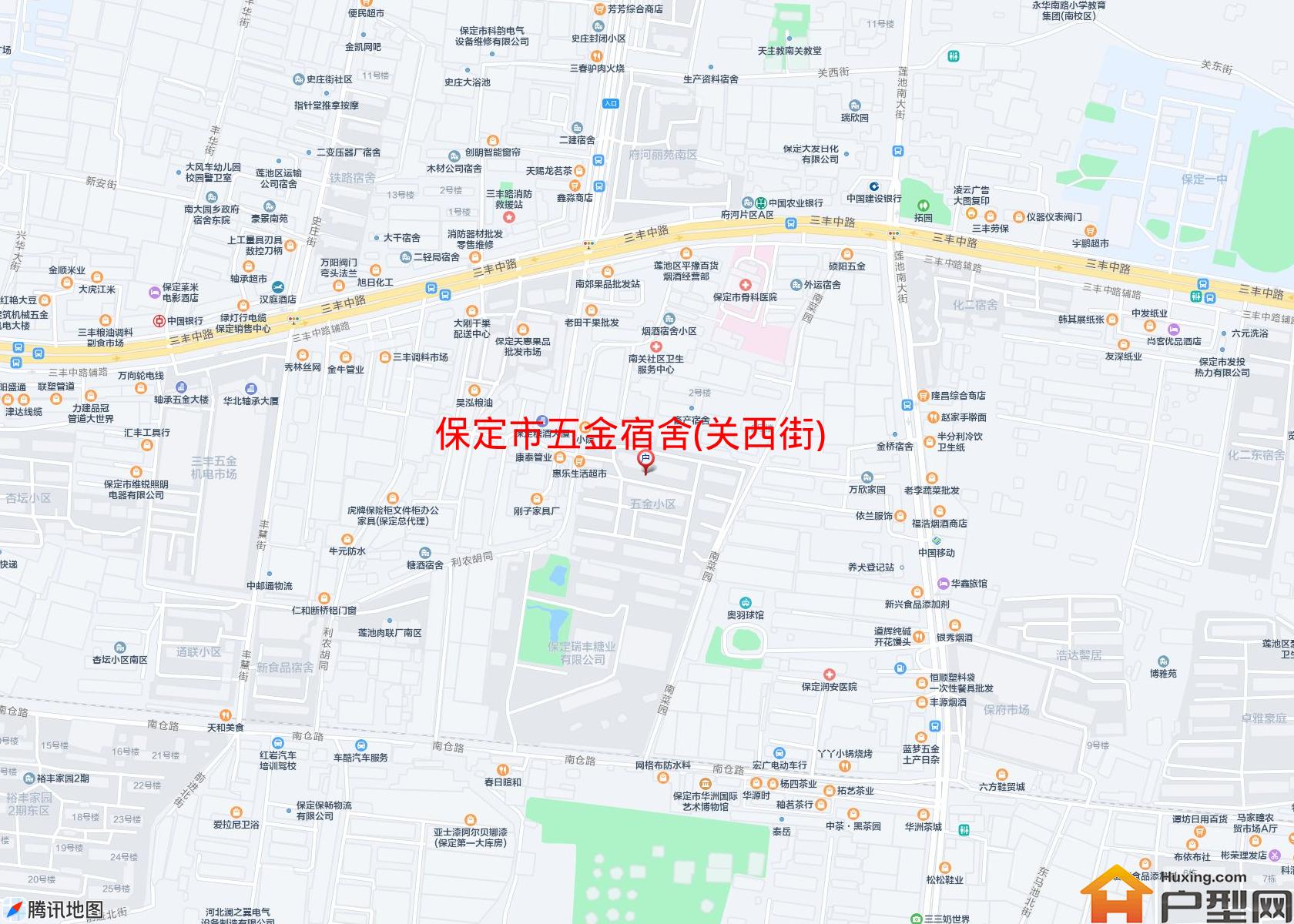 五金宿舍(关西街)小区 - 户型网