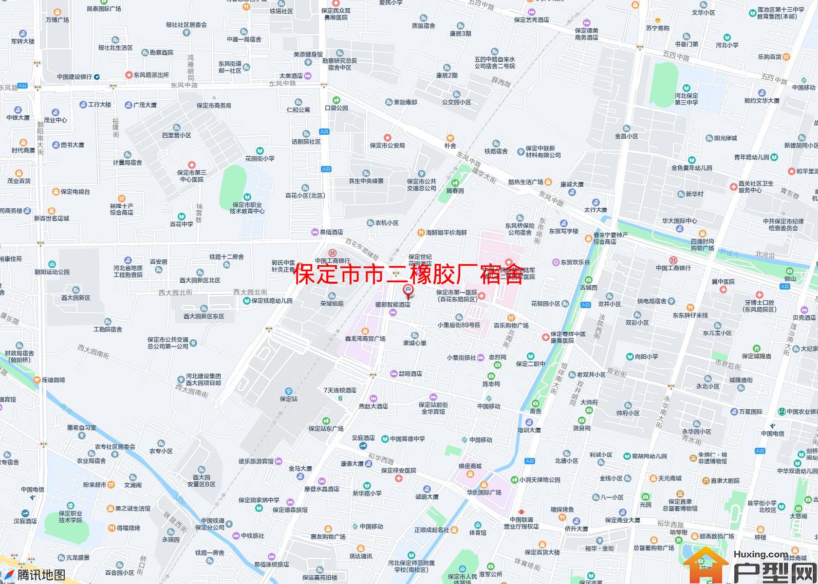 市二橡胶厂宿舍小区 - 户型网