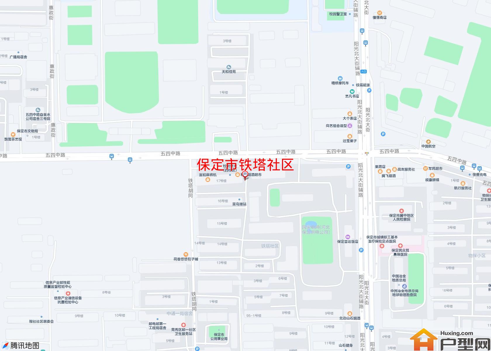 铁塔社区小区 - 户型网