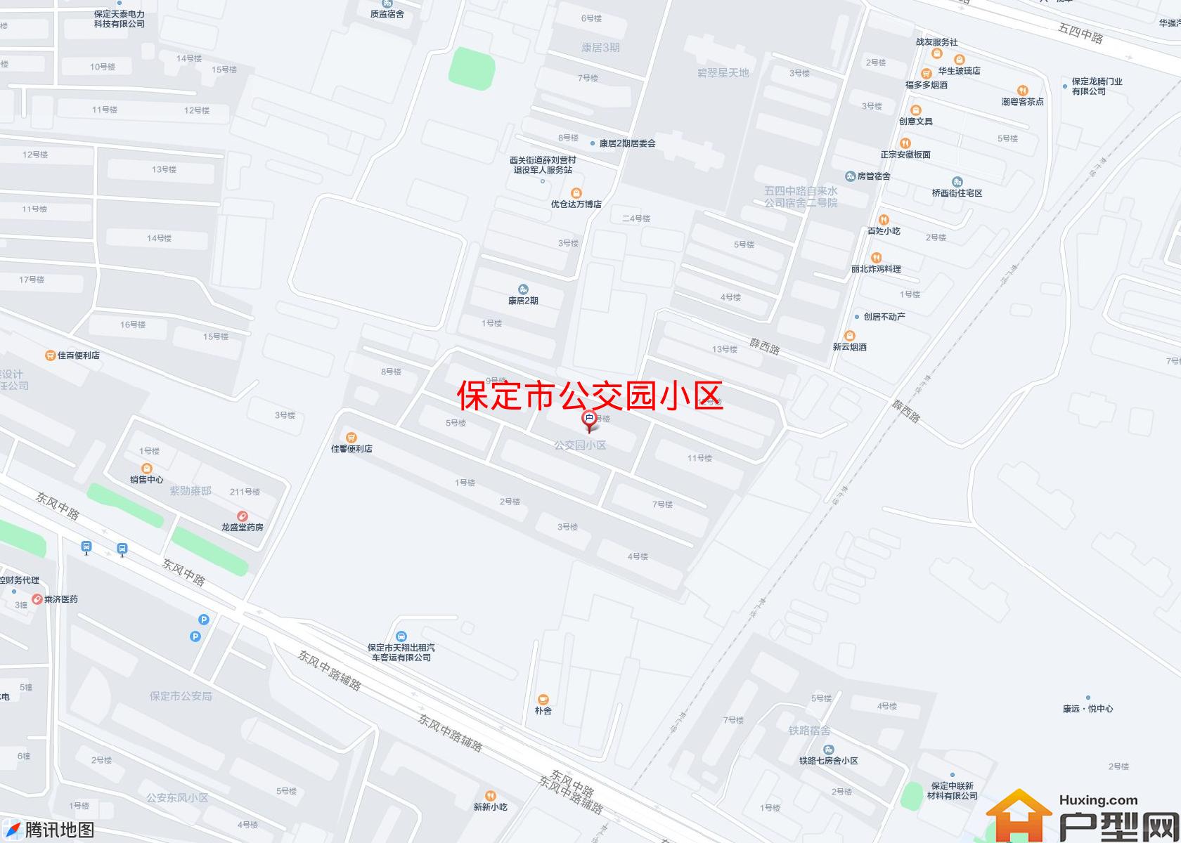 公交园小区小区 - 户型网