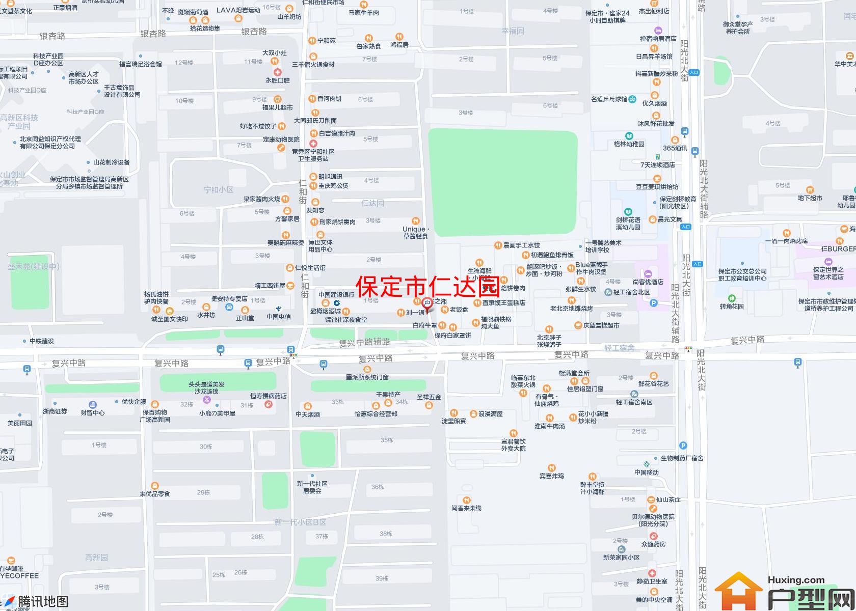 仁达园小区 - 户型网