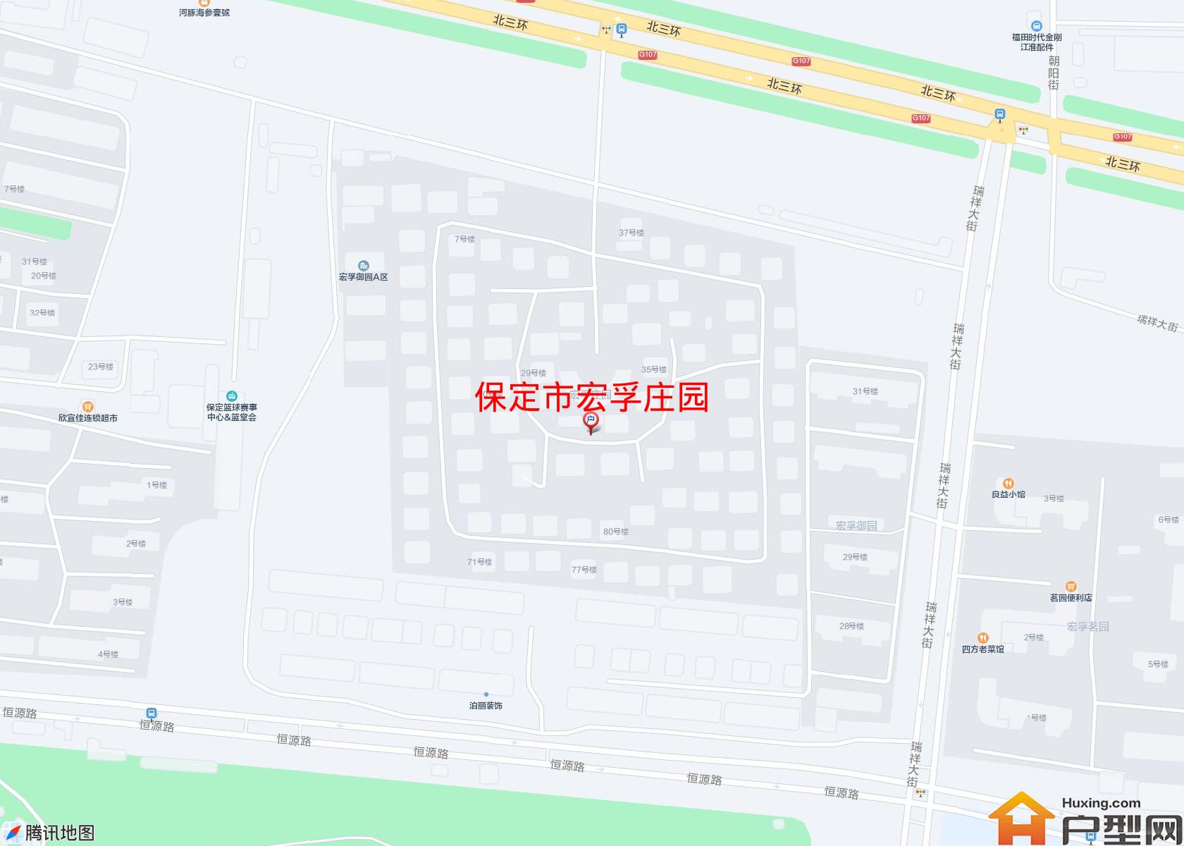 宏孚庄园小区 - 户型网