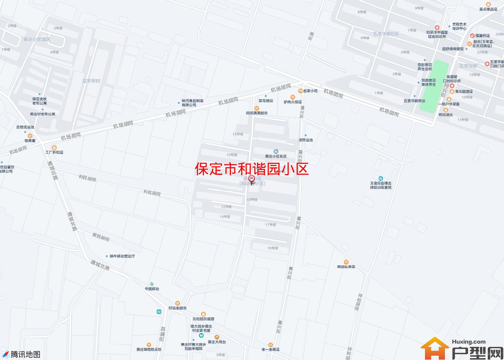 和谐园小区小区 - 户型网