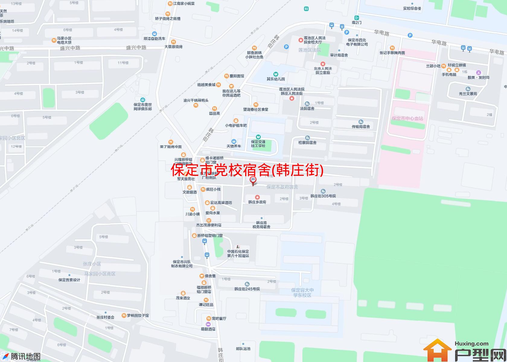党校宿舍(韩庄街)小区 - 户型网