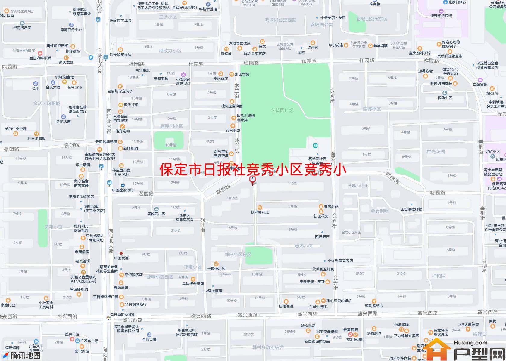 日报社竞秀小区竞秀小区小区 - 户型网