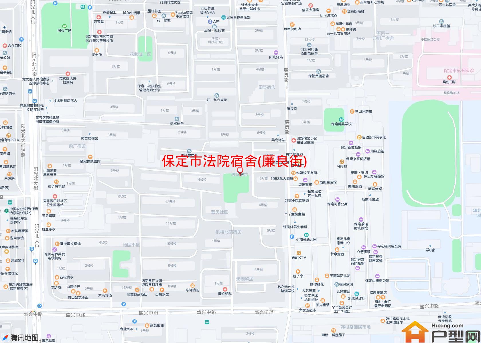 法院宿舍(廉良街)小区 - 户型网