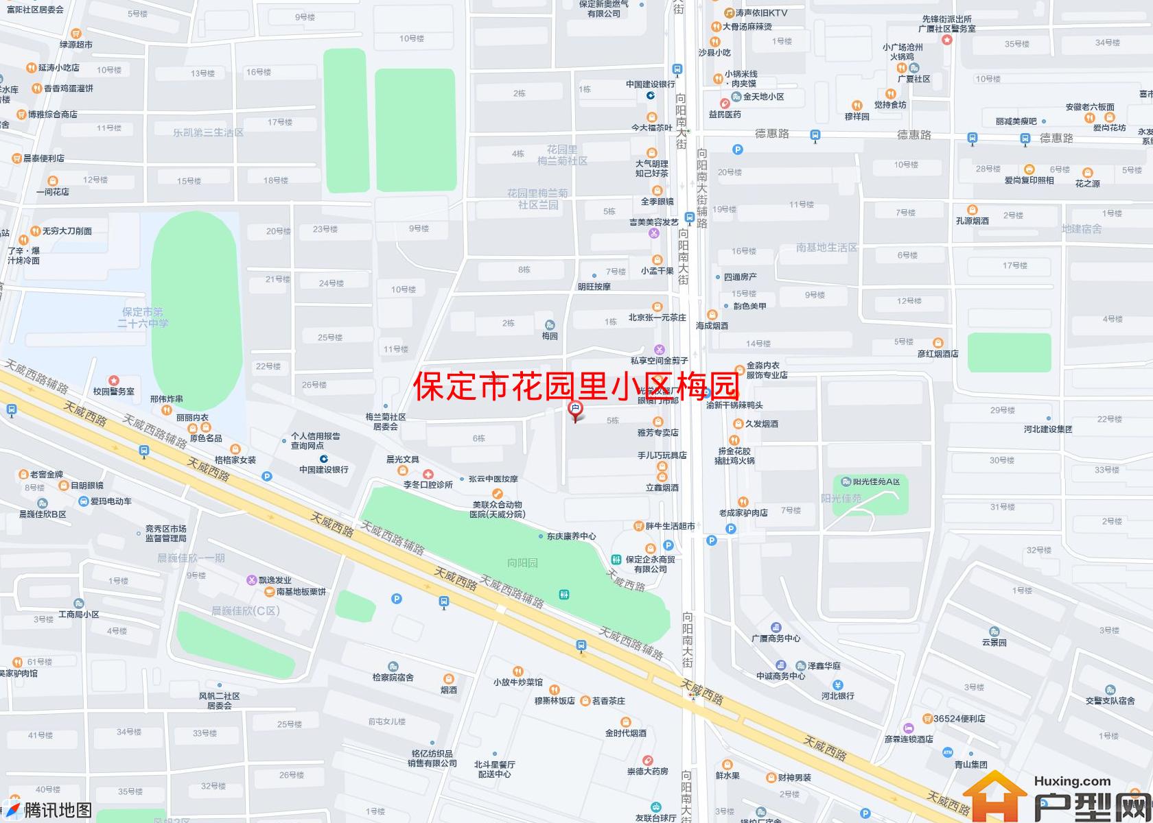 花园里小区梅园小区 - 户型网