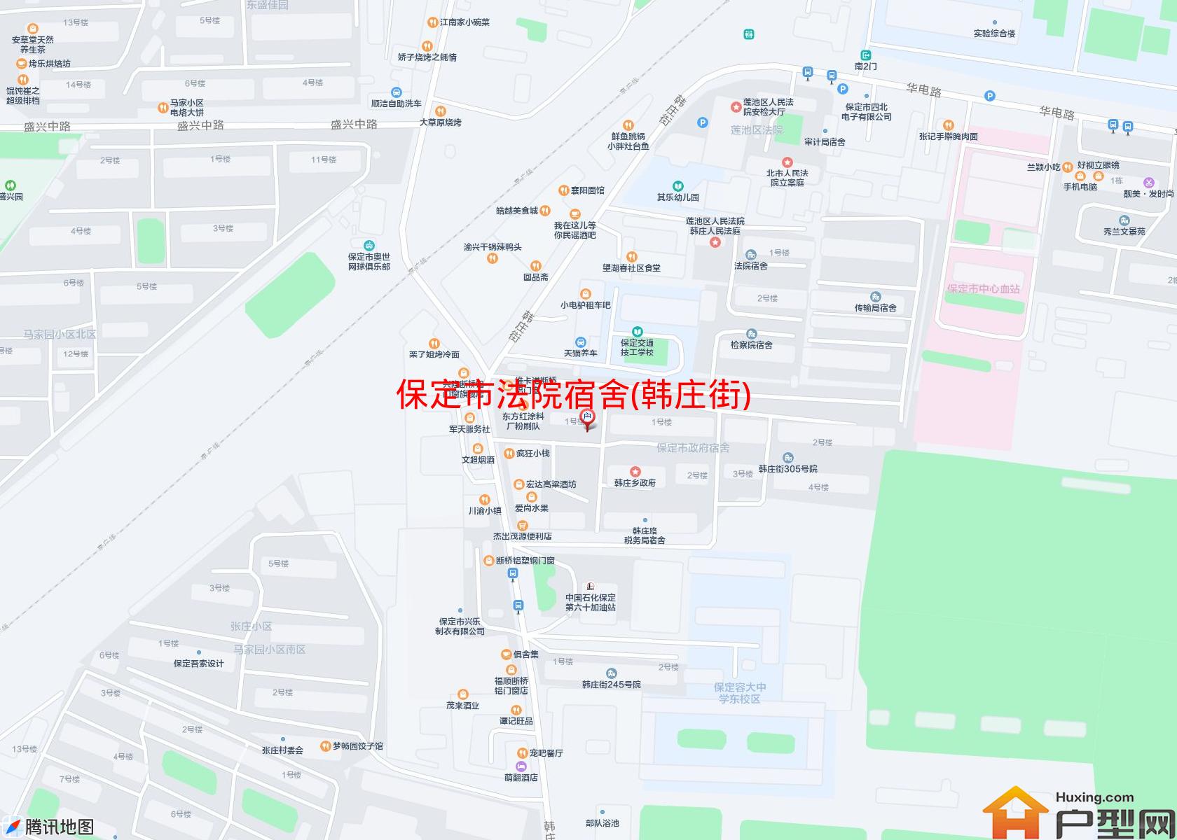 法院宿舍(韩庄街)小区 - 户型网