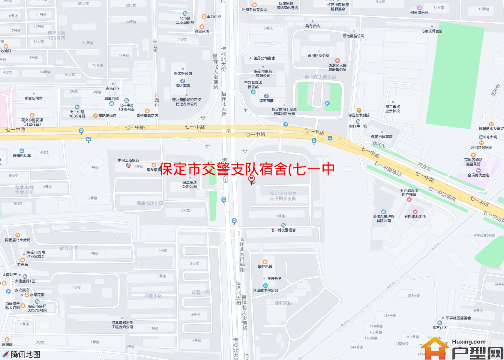 交警支队宿舍(七一中路)小区 - 户型网
