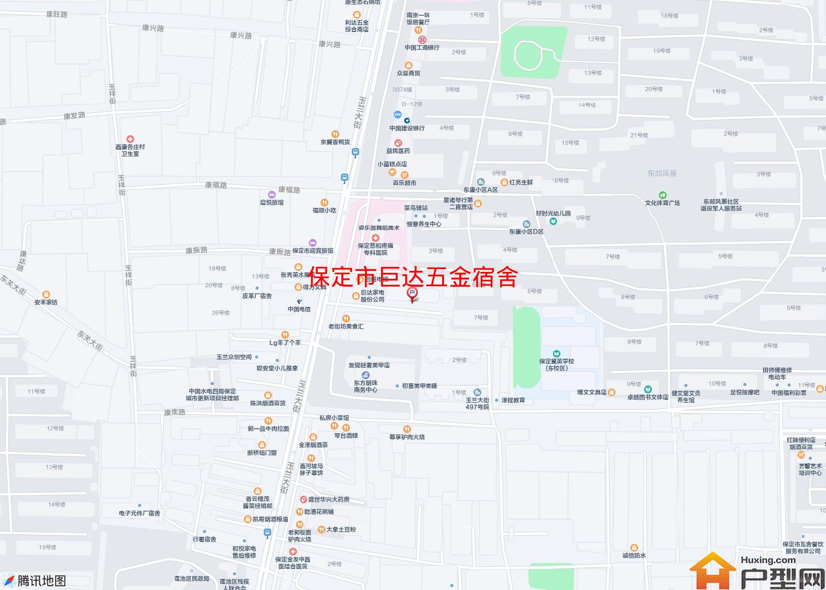 巨达五金宿舍小区 - 户型网