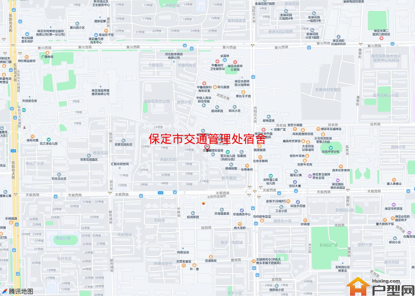 交通管理处宿舍小区 - 户型网