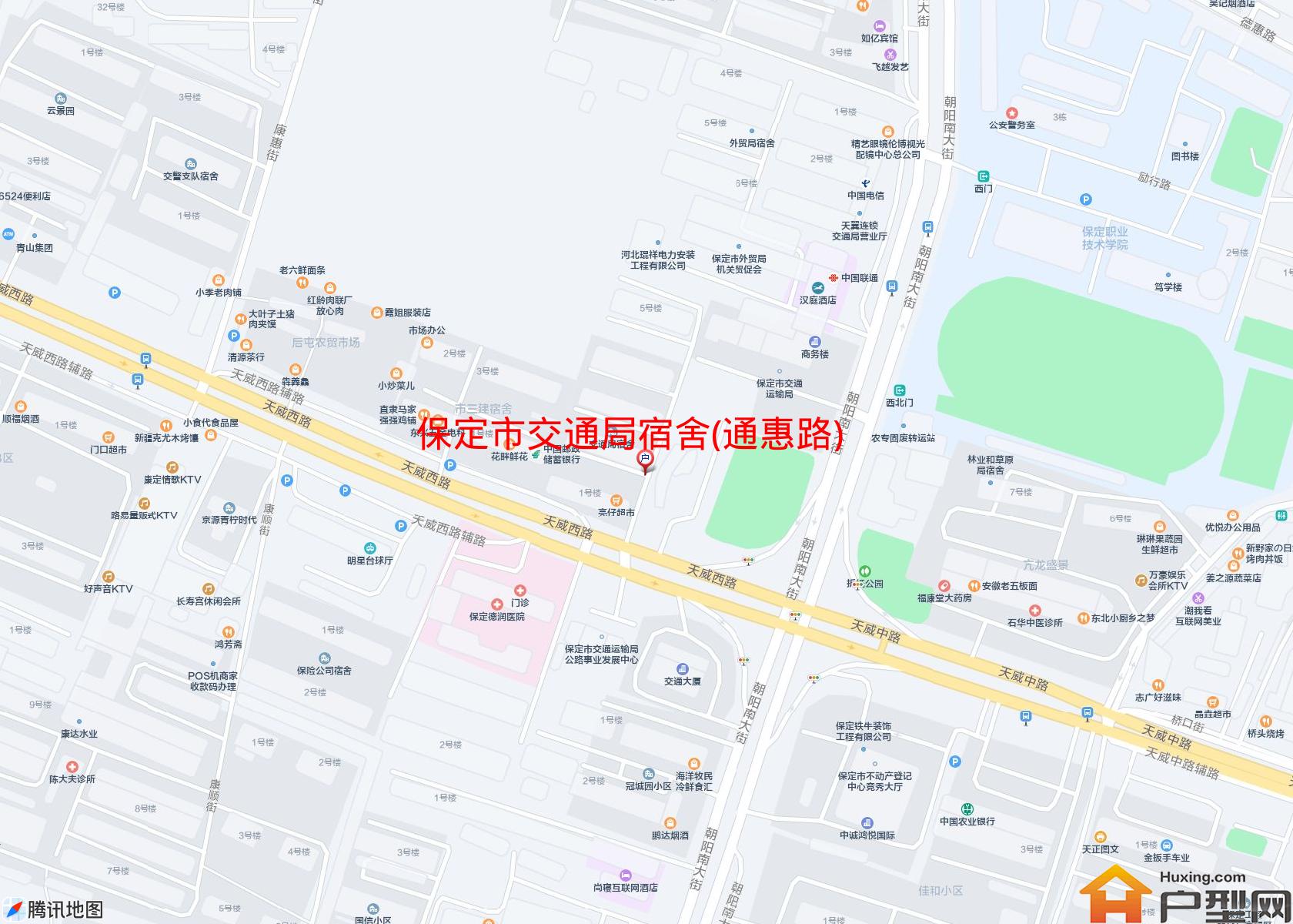 交通局宿舍(通惠路)小区 - 户型网