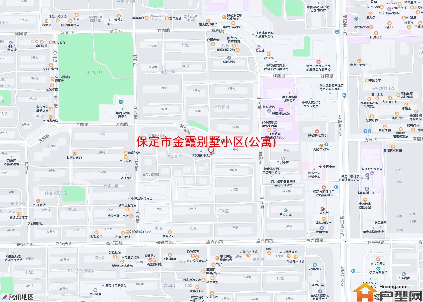 金霞别墅小区(公寓)小区 - 户型网