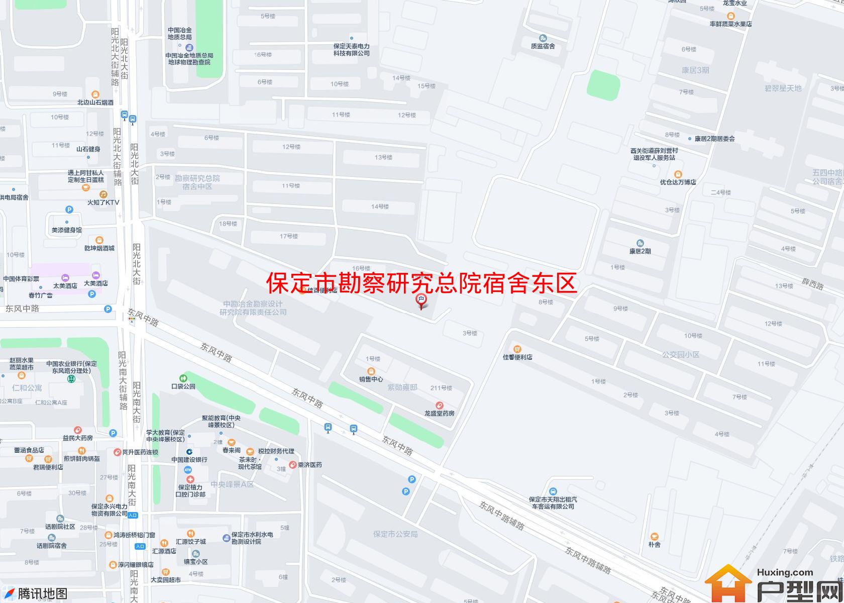 勘察研究总院宿舍东区小区 - 户型网