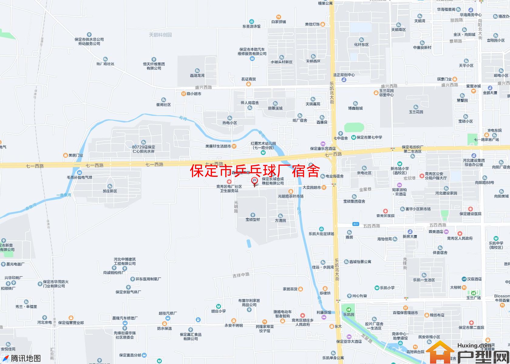 乒乓球厂宿舍小区 - 户型网