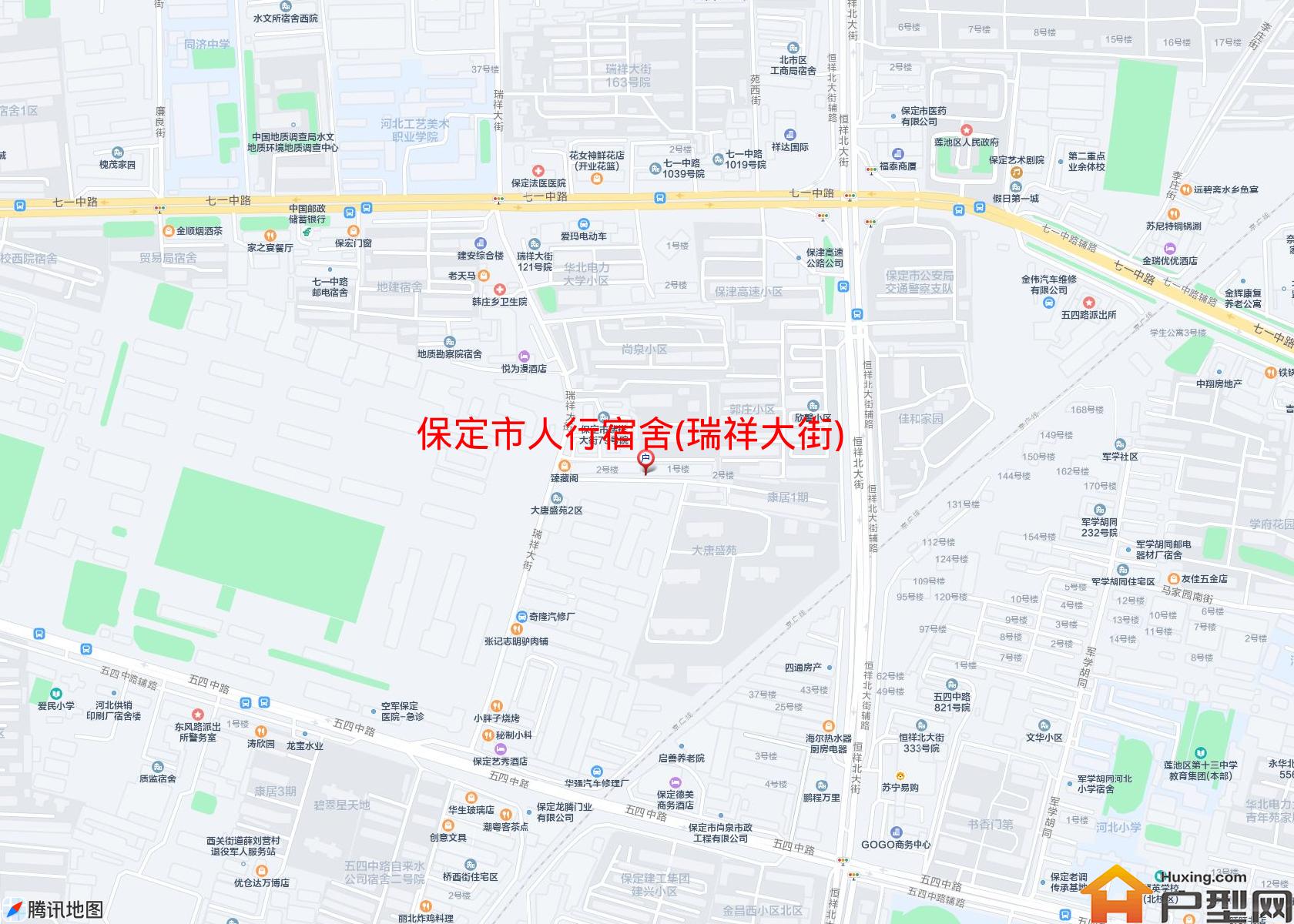 人行宿舍(瑞祥大街)小区 - 户型网