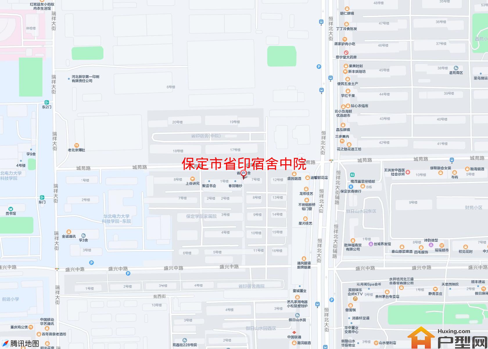 省印宿舍中院小区 - 户型网